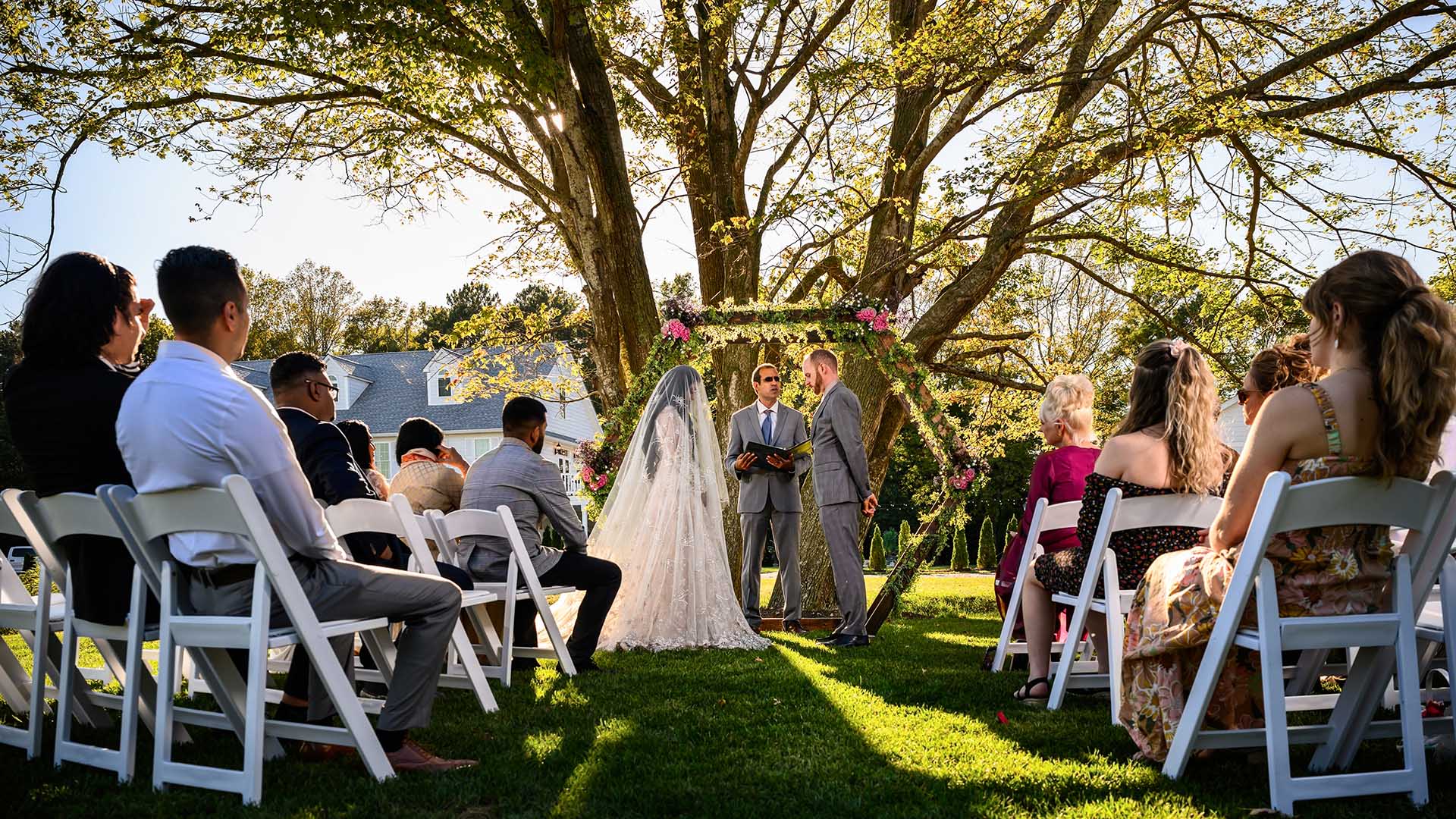 This was an American Muslim Wedding which we captured at Seed and Sapling wedding venue in Delaware.