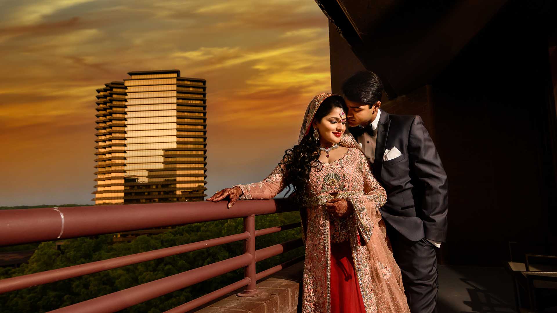 Muslim Wedding Portraits at the Crowne Plaza Ravinia in Atlanta, GA